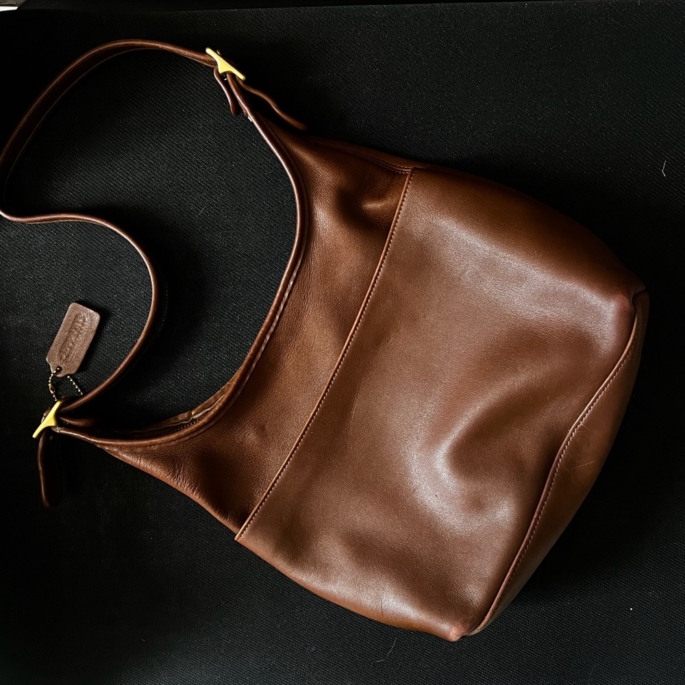 Vintage Coach Legacy Zip Hobo Bag No. 9058